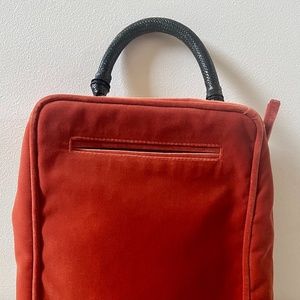 Rachel Comey Olten Box Bag in Salmon Velvet